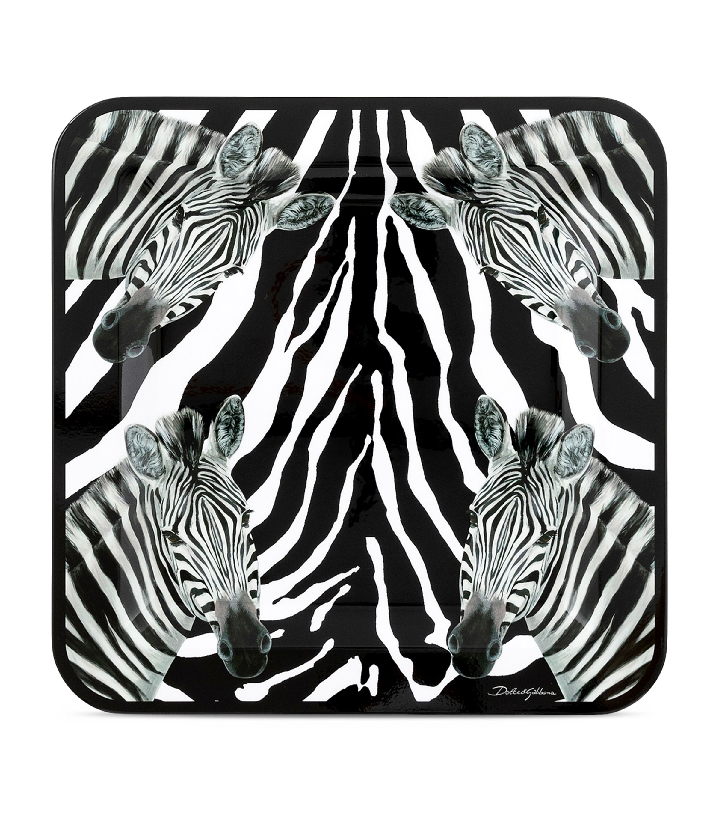 Dolce&Gabbana Casa Wooden Zebra Tray