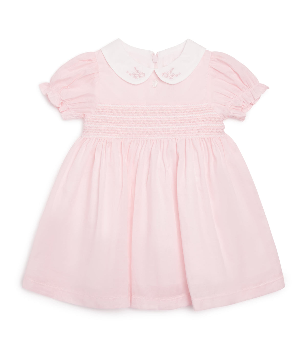 Patachou Cotton Smocked Dress 6 Months - 4 Years, imported from the UK