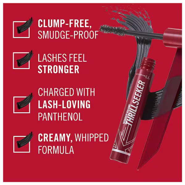 Rimmel London Thrill Seeker Mascara, imported from the UK