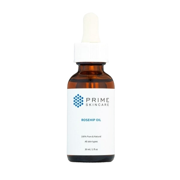 Prime Skincare 100% Organic rosehip oil 30ml, imported from the UK