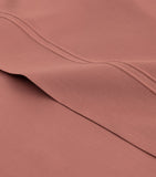 Yves Delorme Triomphe Santal double flat sheet 240cm x 295cm (British brand)