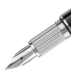 Montblanc StarWalker Doué fountain pen, platinum-plated, 13.5cm length, imported from the UK