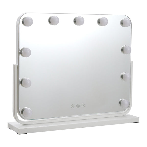 Livingandhome Hollywood vanity mirror 11 bulbs, UK version