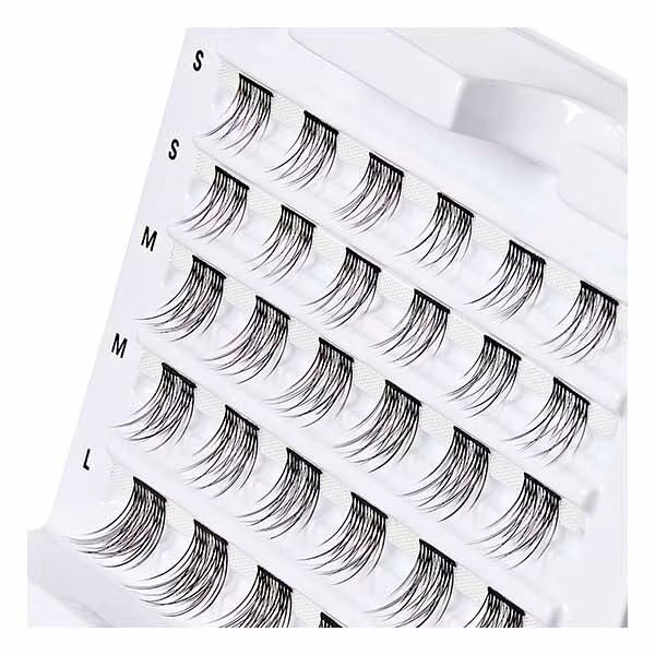 KISS Press On Lashes Shorty Wispies 30 Pack - British product