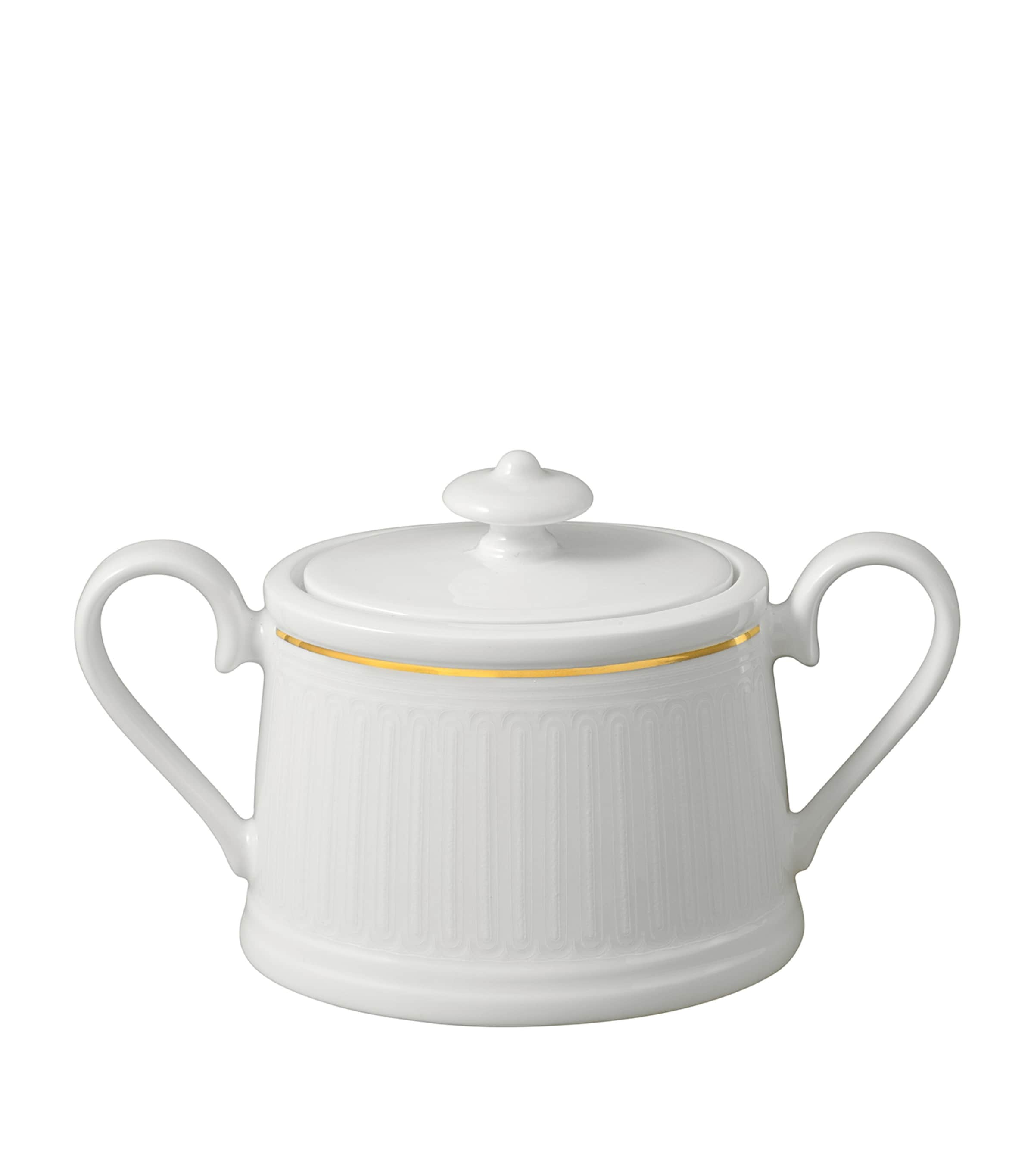 Villeroy & Boch bone porcelain Château Septfontaines sugar bowl (British brand)