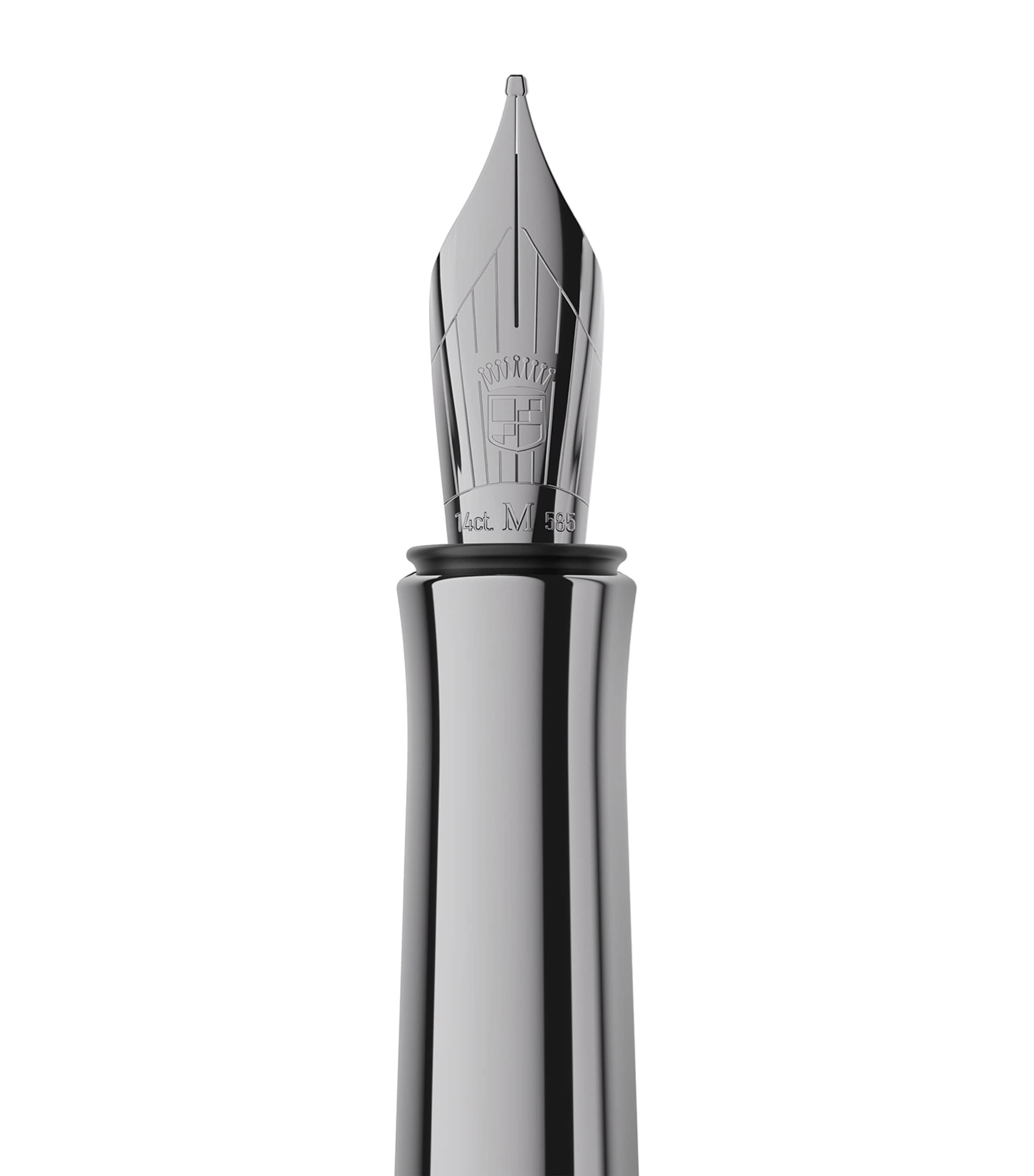 Graf von Faber-Castell ebony wood bloom fountain pen, UK version