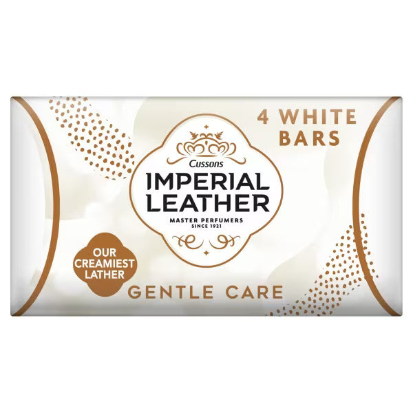 Imperial Leather Gentle Bar Soap 90g 4 Pack, UK version