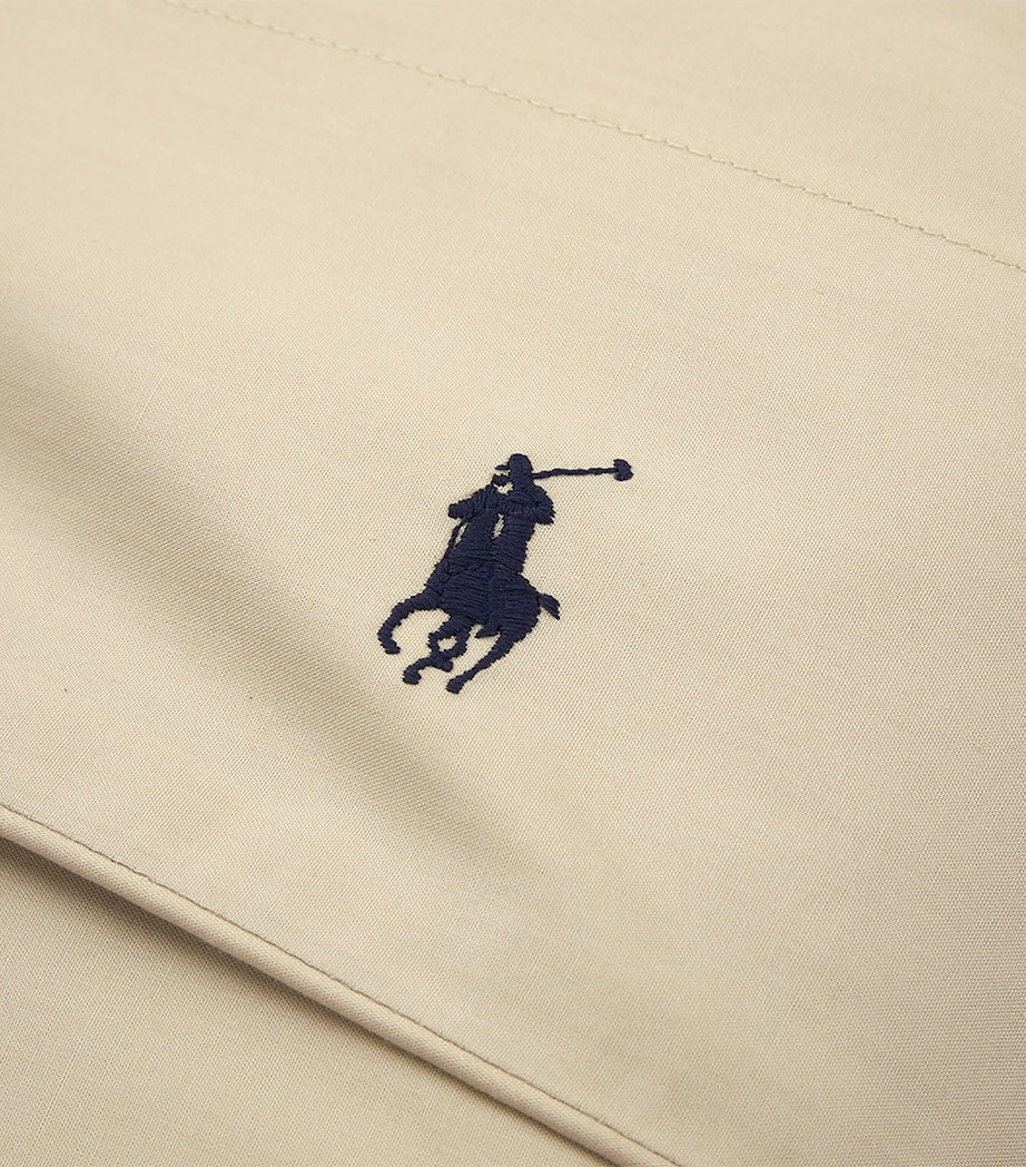 Ralph Lauren Cotton Player Double Flat Sheet 240cm x 280cm, imported from the UK