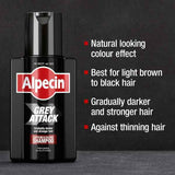Alpecin Grey Attack Caffeine & Colour Shampoo 2x 200ml - McGrocer