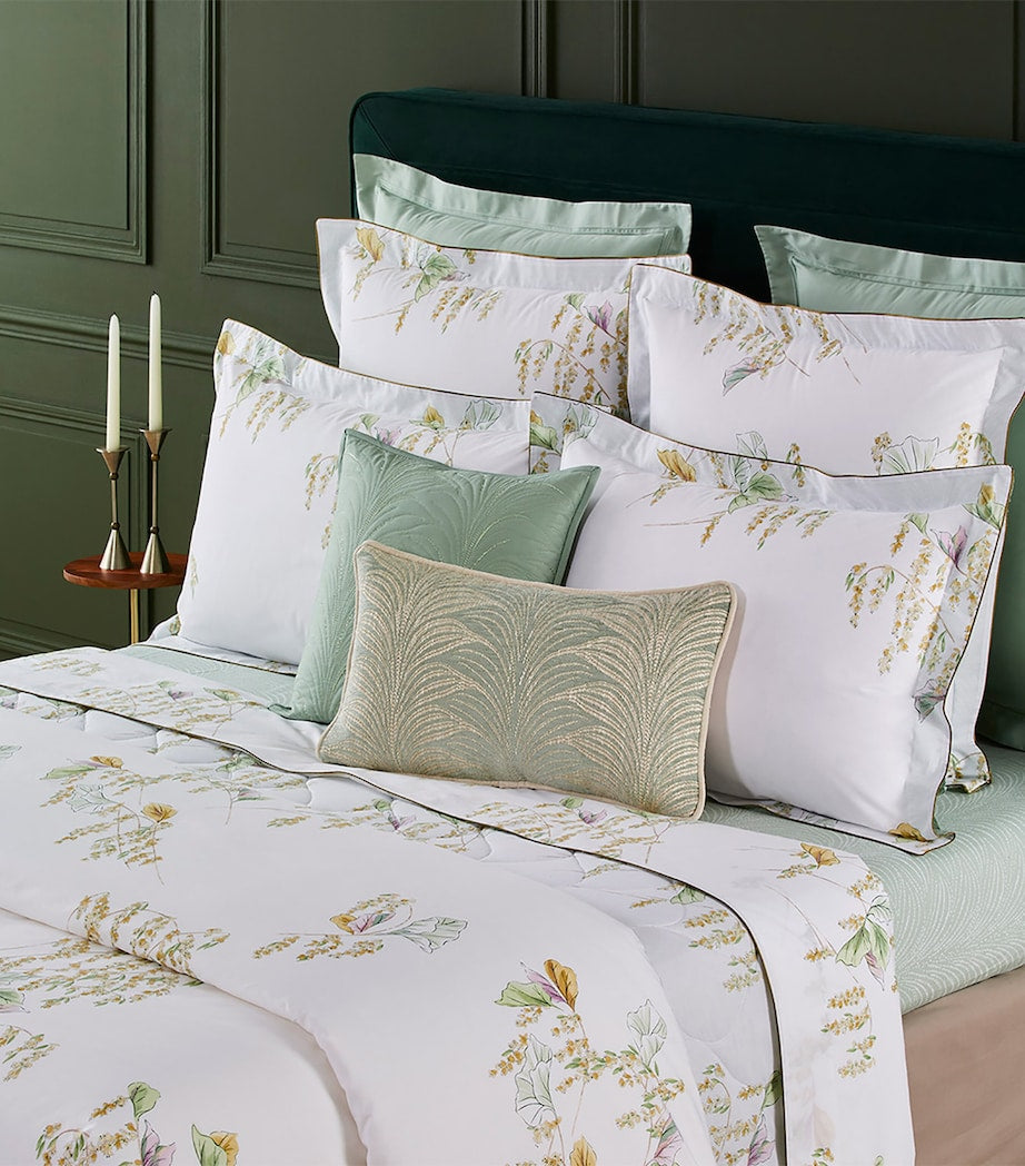 Yves Delorme Pollen King Oxford pillowcase 54cm x 94cm (British brand)