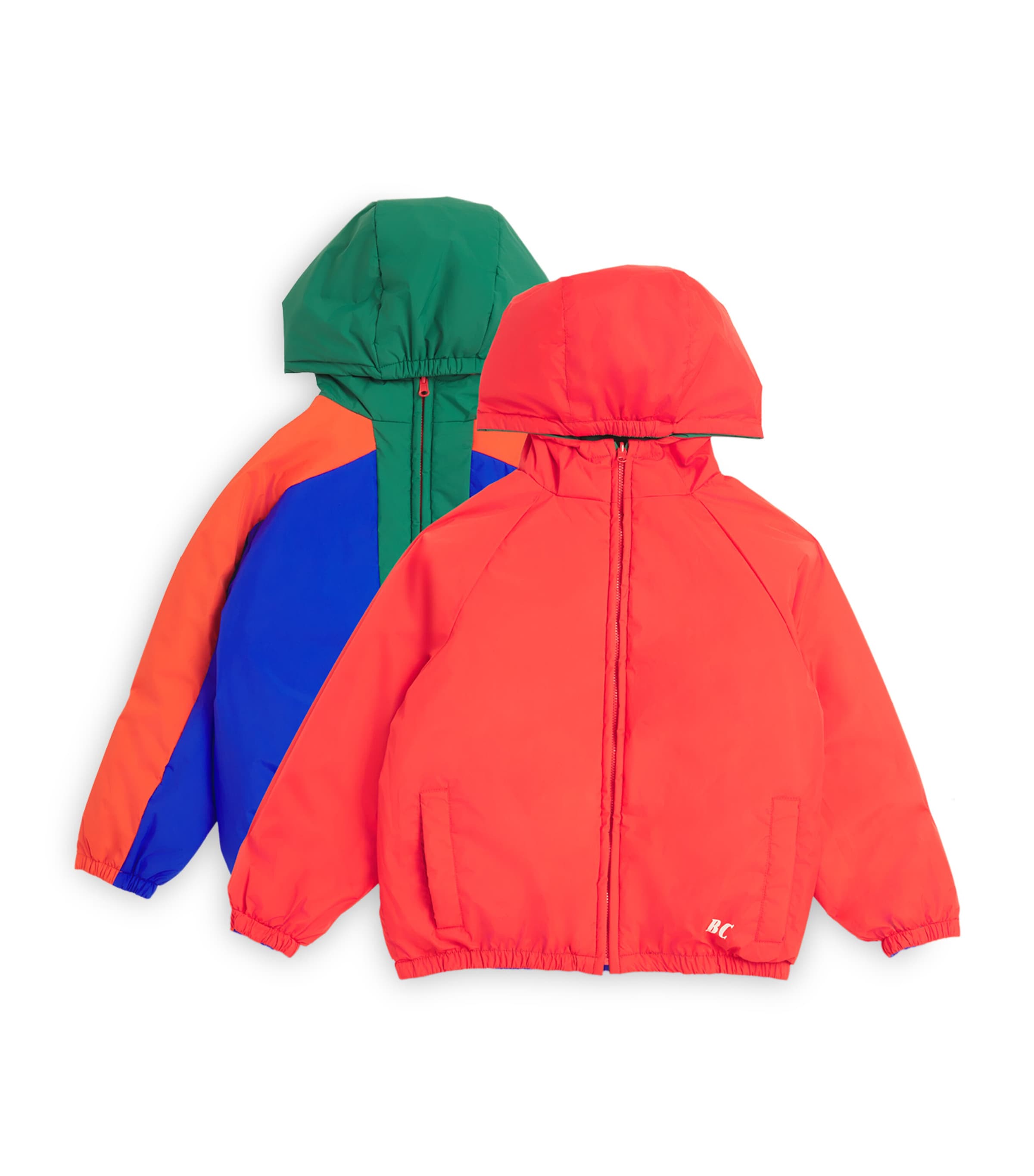 Bobo Choses reversible logo jacket for kids aged 6-7 years - British product
