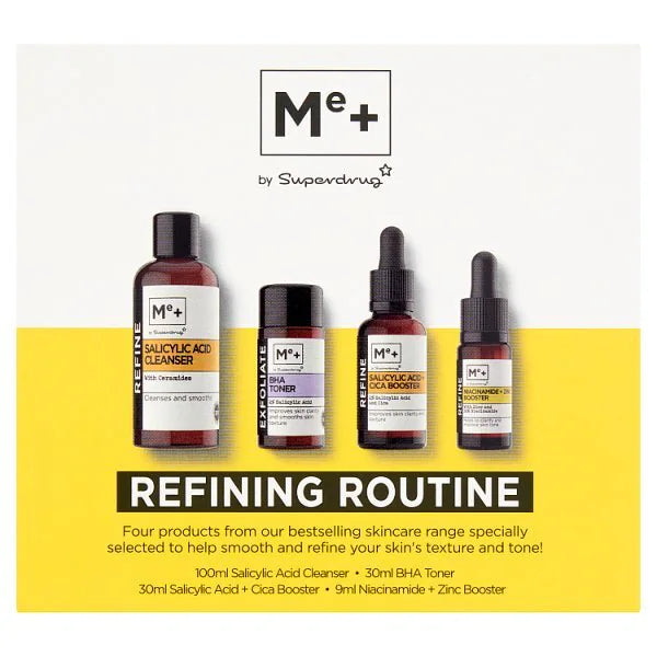 Me+ refining routine gift box, imported from the UK