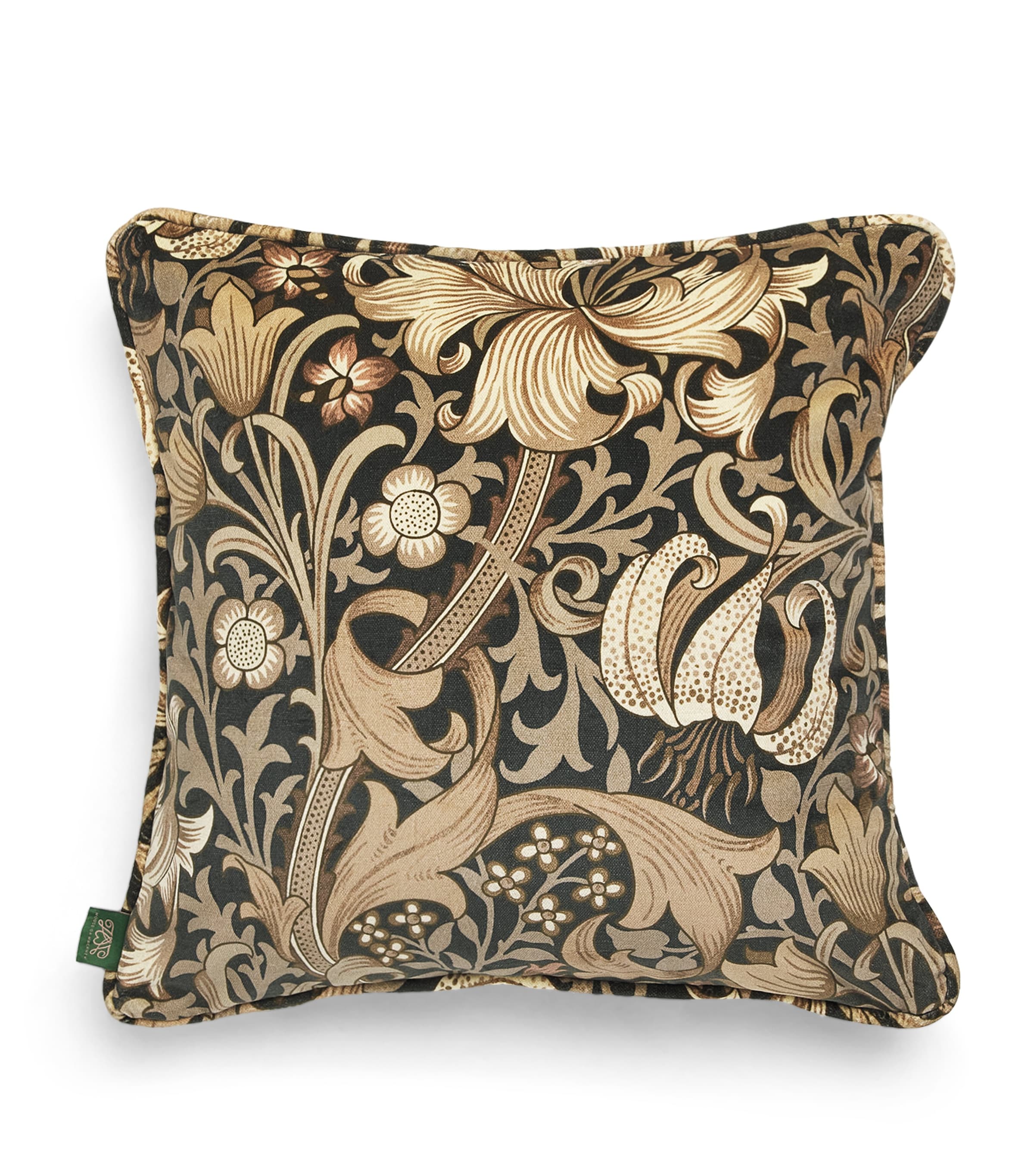 House Of Hackney Velvet Golden Lily cushion 40cm x 40cm, UK version