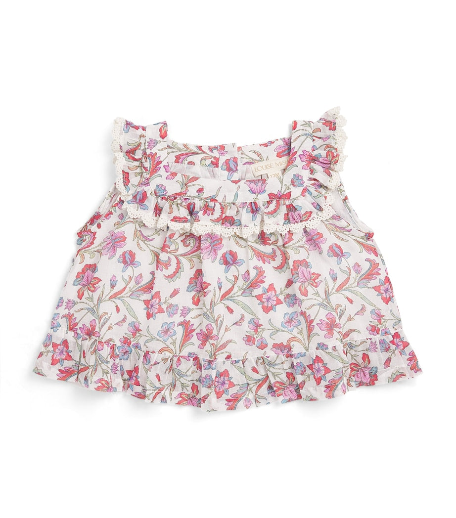 Louise Misha Floral Inessa baby top 6-24 months, UK version