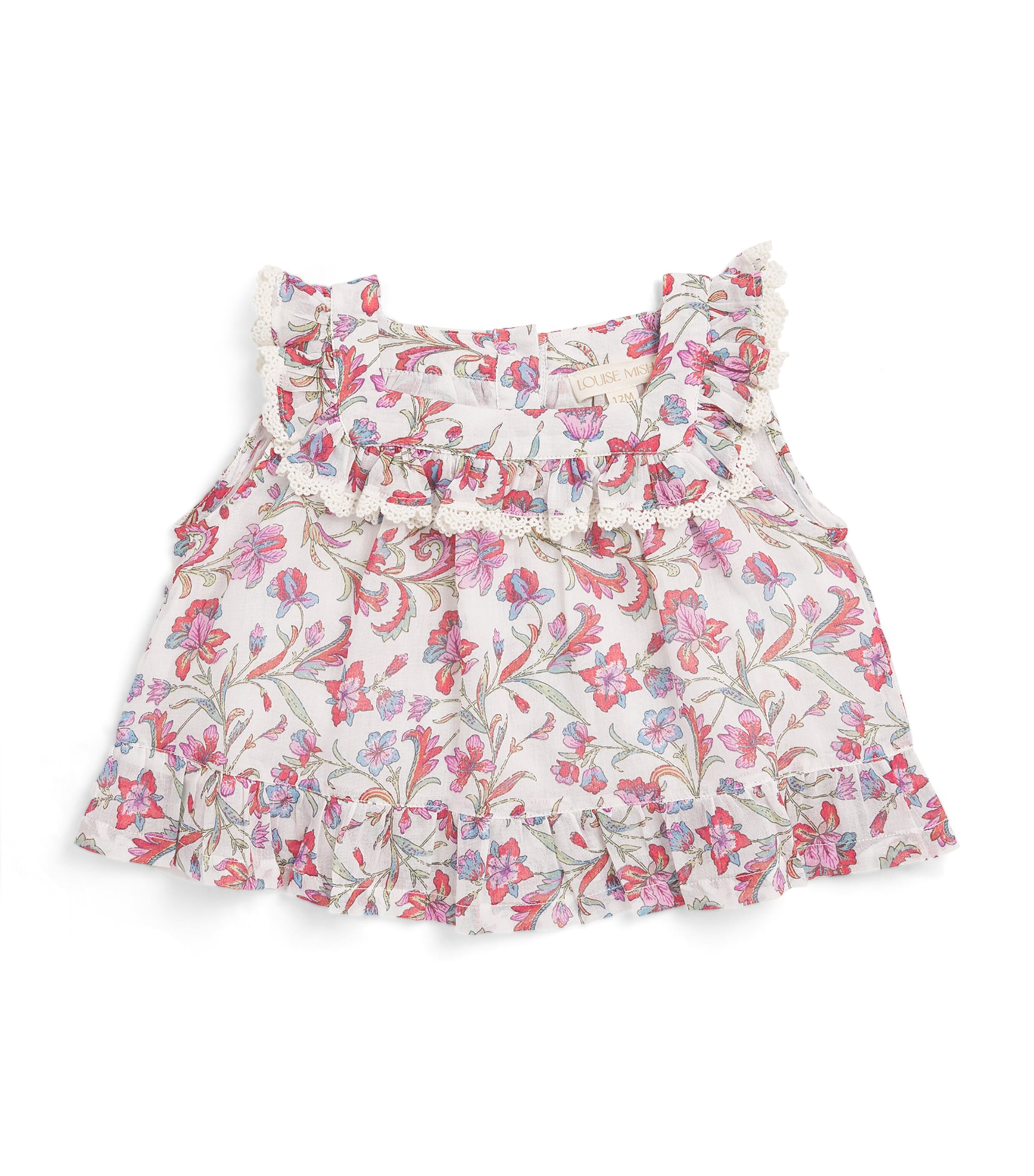 Louise Misha Floral Inessa baby top 6-24 months, UK version