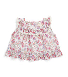 Louise Misha Floral Inessa baby top 6-24 months, UK version