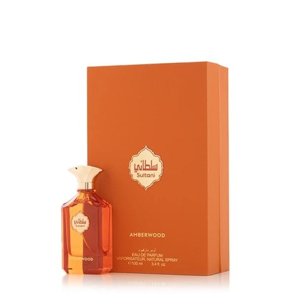 Sultani Amberwood fragrance spray 100ml (British brand)