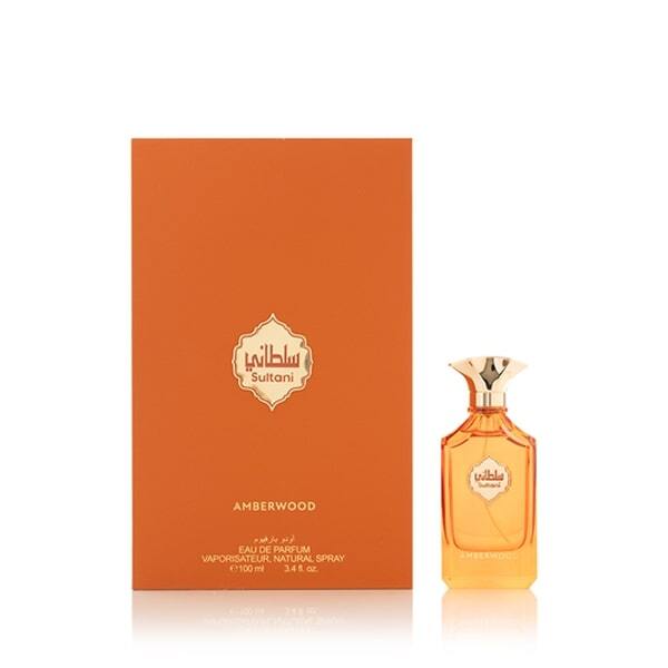Sultani Amberwood fragrance spray 100ml (British brand)