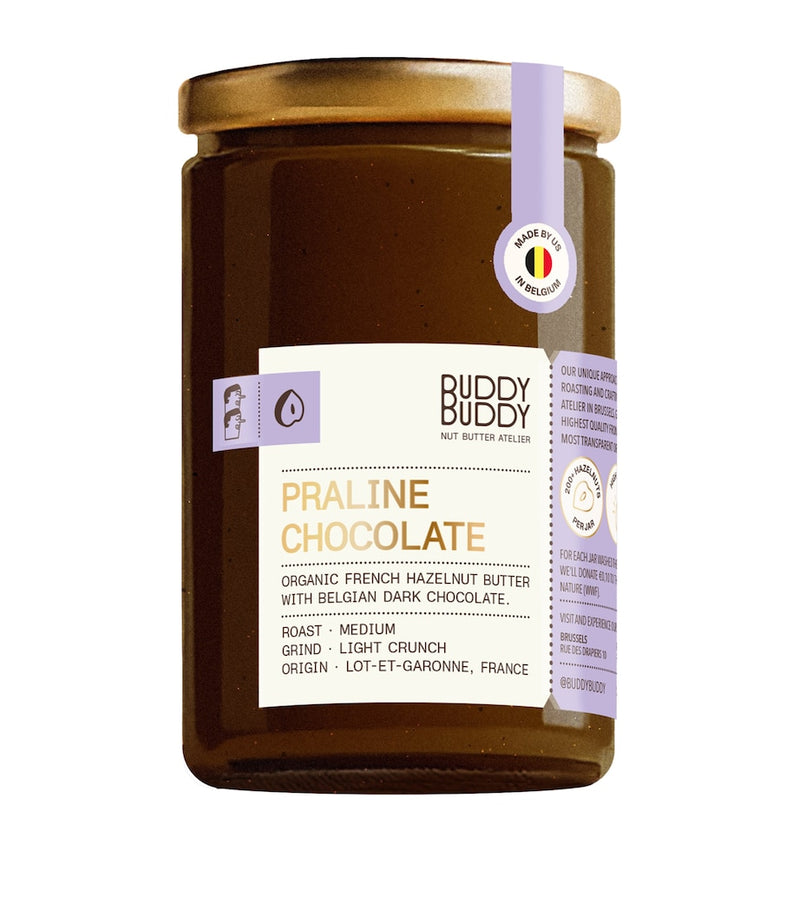 Buddy Buddy Praline Chocolate Nut Butter Spread 260g - British product