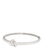Engelbert White Gold and Diamond The Legacy Knot Bangle