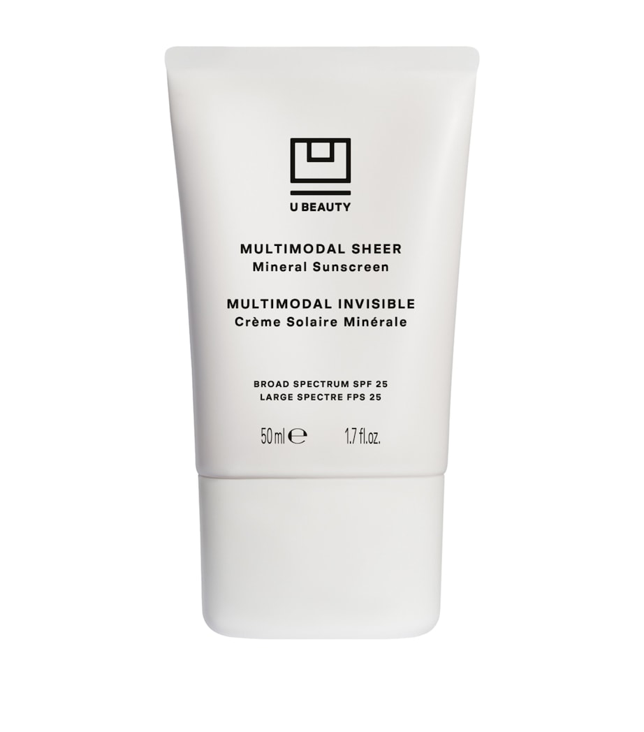 U BEAUTY Multimodal Sheer SPF 25 moisturiser 50ml (British brand)