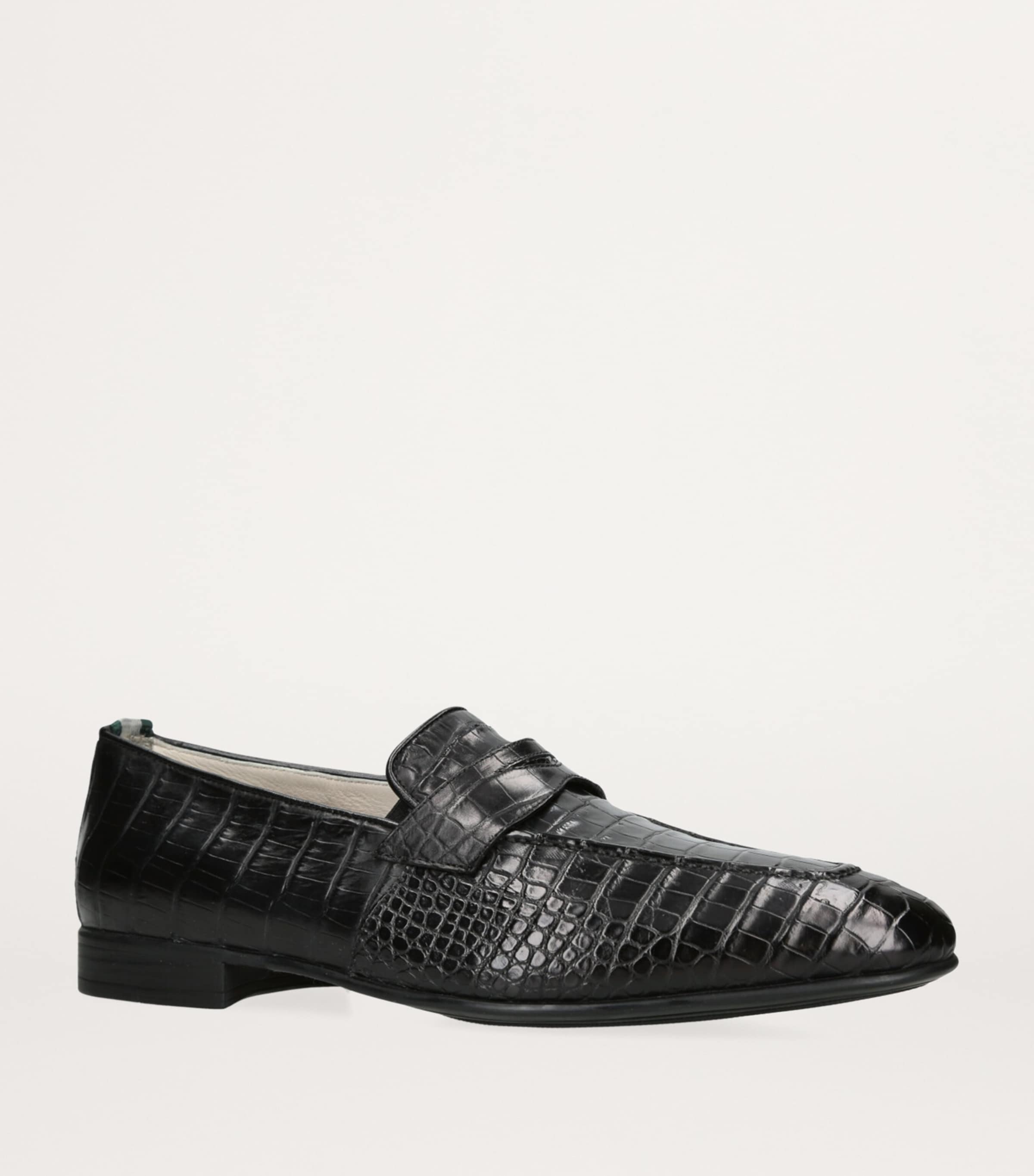 Brotini crocodile leather loafers - British product