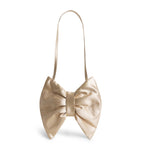 Mama Luma Metallic Bow shoulder bag, imported from the UK