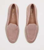Santoni suede Detroit loafers (British brand)