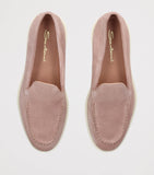 Santoni suede Detroit loafers (British brand)