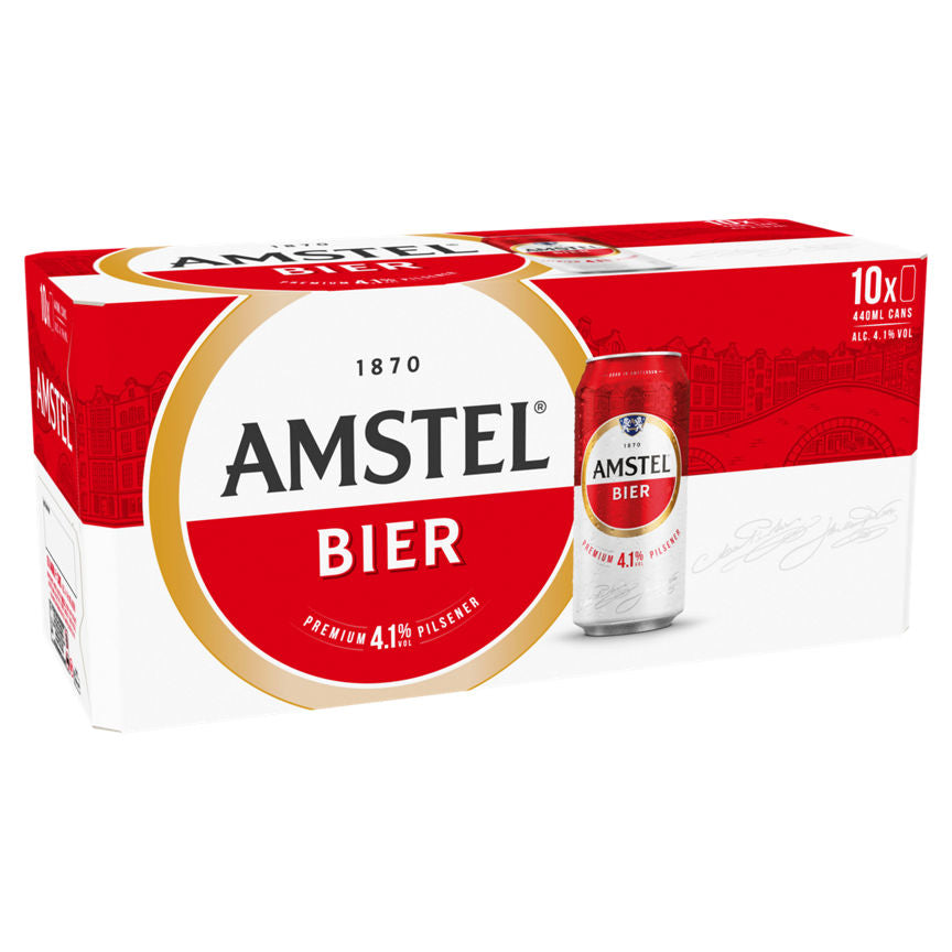 Amstel Lager Beer Cans - McGrocer