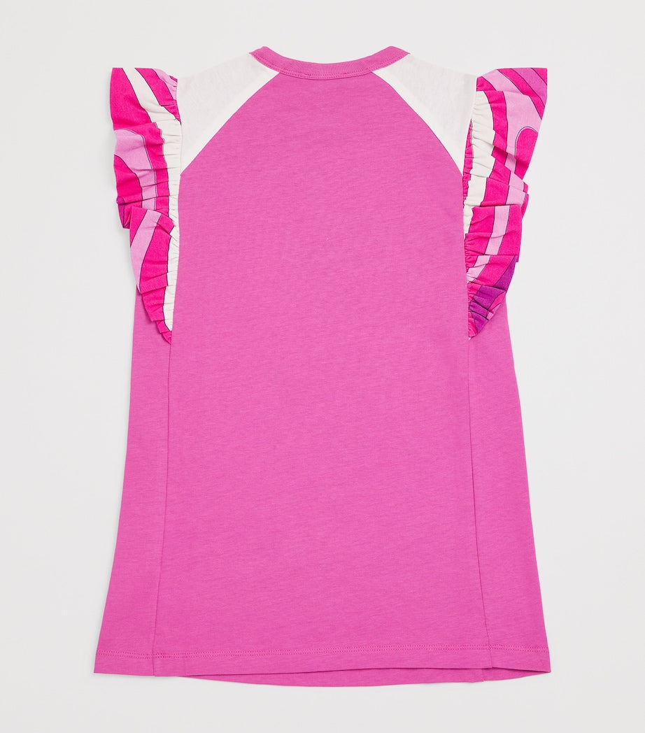 PUCCI Junior Cotton Logo T-Shirt 4-14 Years, imported from the UK
