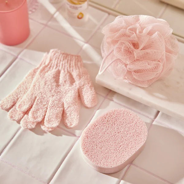 Superdrug Ramer pink bath sponge (British brand)