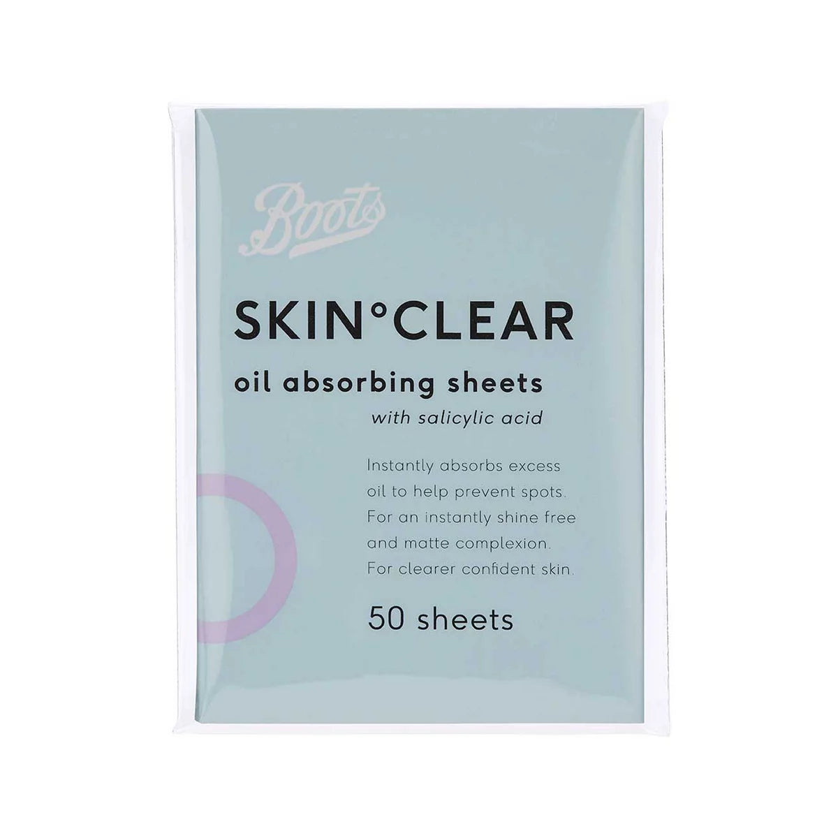Boots Skin Clear Oil Absorbing Sheets 50pk - McGrocer