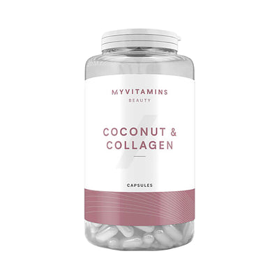 Myvitamins Coconut Collagen Capsules 180 Count