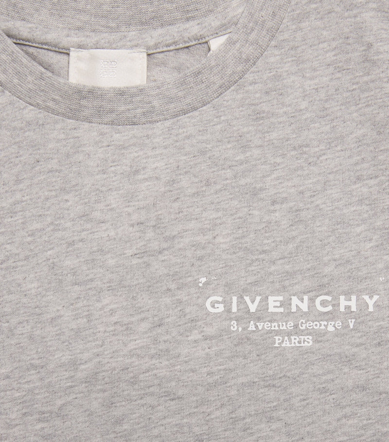 Givenchy Kids cotton logo T-shirt for ages 4-12, UK version