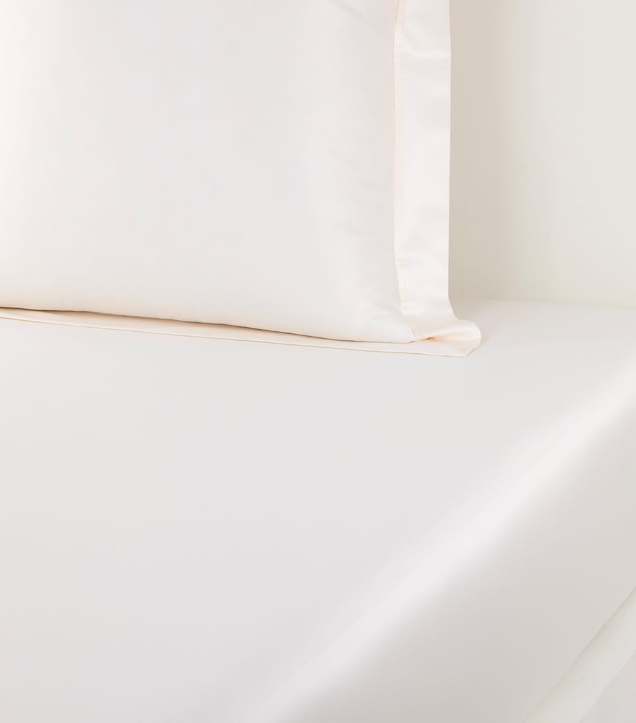 Yves Delorme Egyptian Cotton Super King Fitted Sheet 190cm x 205cm (British brand)