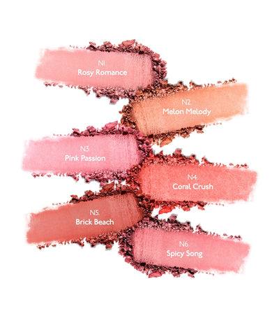 Antioxidant-Rich Blush Powder with Organic Black Tea and Cranberry Oil 7g