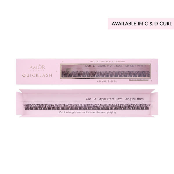 House of Amor false eyelashes C Curl 10mm Short, UK version