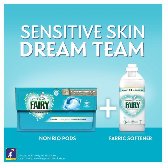Fairy Non Bio Pods Washing Capsules For Sensitive Skin 33 Washes   33 per pack