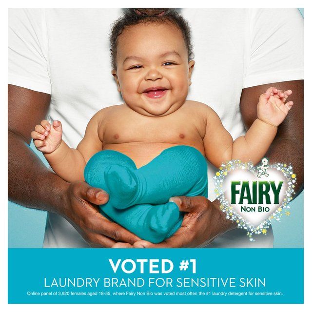 Fairy Non Bio Pods Washing Liquid Capsules for Sensitive Skin   45 per pack