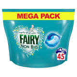 Fairy Non Bio Pods Washing Liquid Capsules for Sensitive Skin   45 per pack