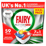 Fairy Platinum Plus All In One Lemon Dishwasher Tablets x59