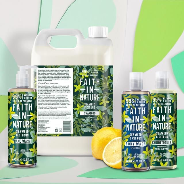 Faith in Nature Seaweed &amp;amp; Citrus Shampoo   400ml