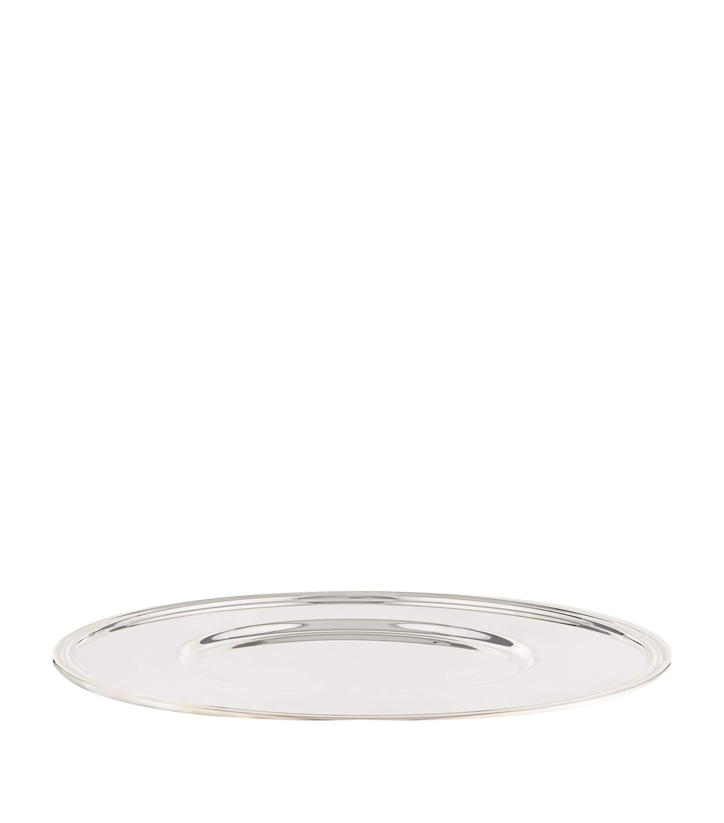 Greggio Silver Plated Georgian Lay Plate (33cm)