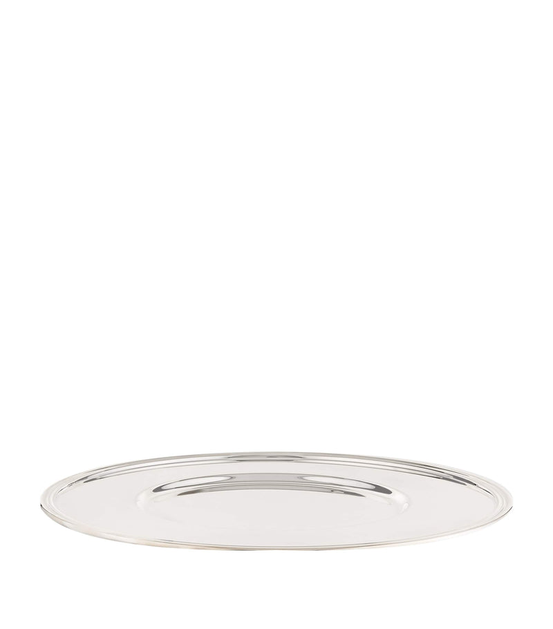 Greggio Silver Plated Georgian Lay Plate (33cm)