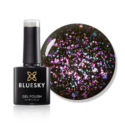 Bluesky Gel Polish Intergalactical Glitter Nail Polish