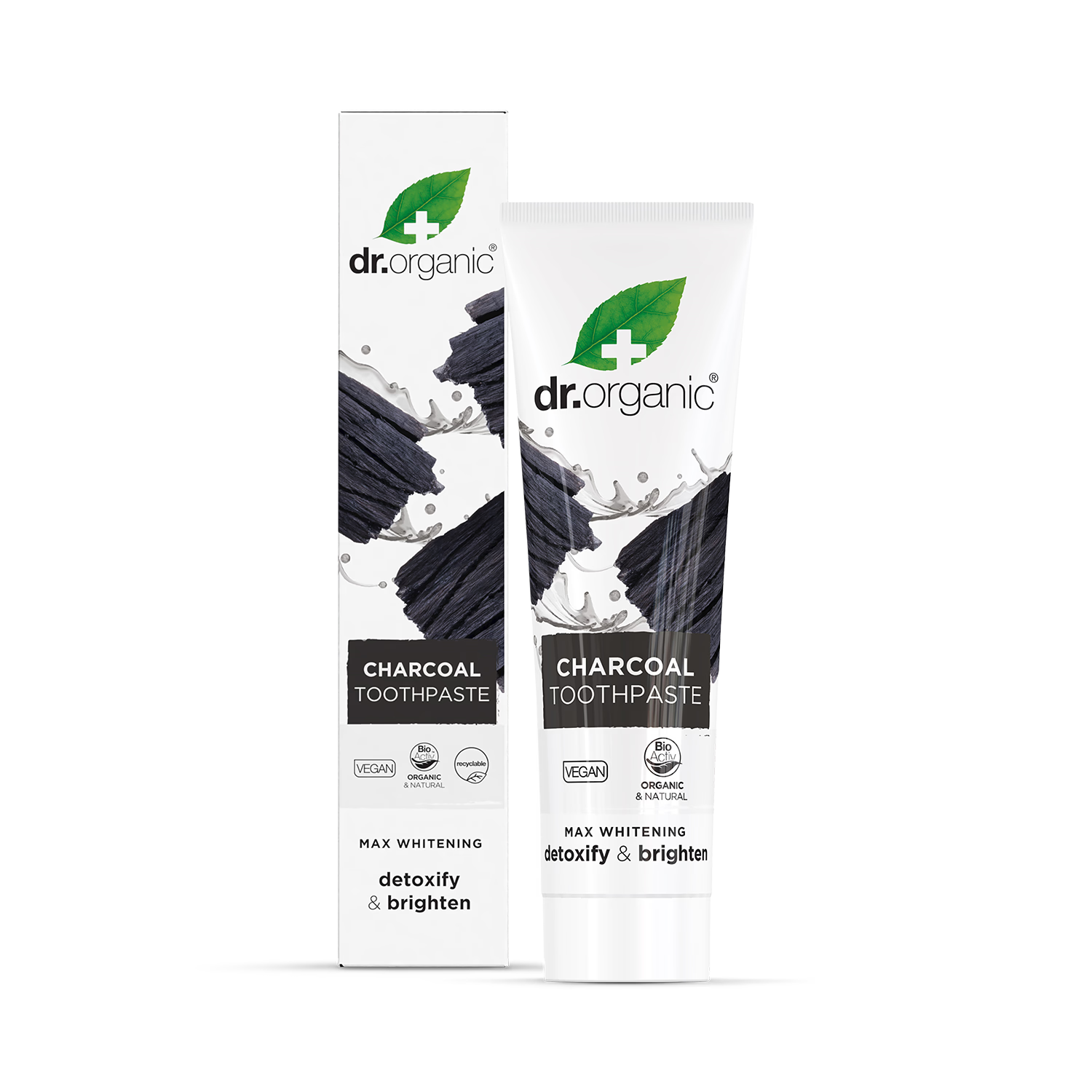 Dr Organic Charcoal Toothpaste Activated 100ml - British product