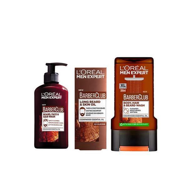 L'Oreal Paris BarberClub beard and hair bundle, UK version