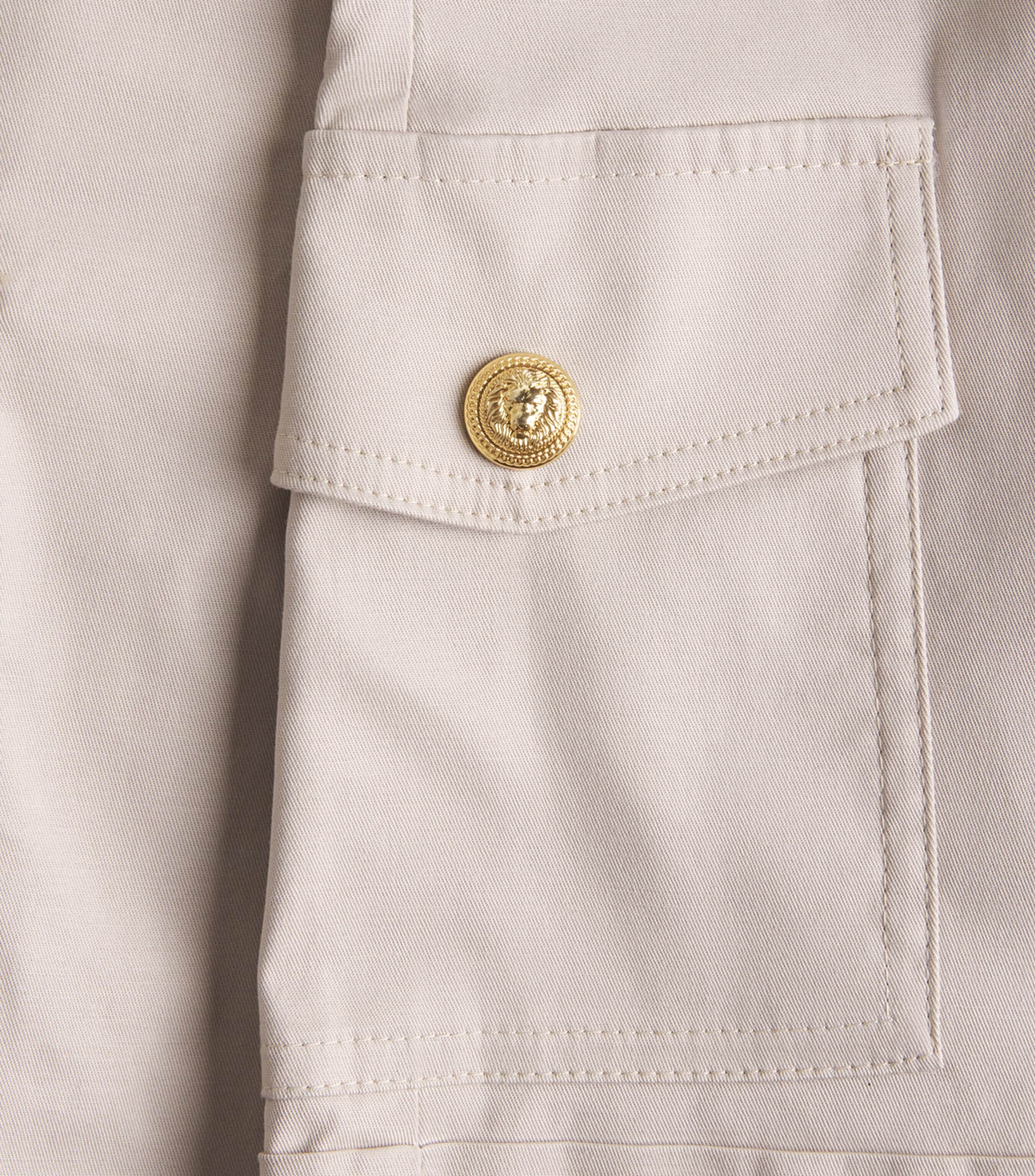 Balmain kids cotton-blend chino shorts 4-14 years - British product