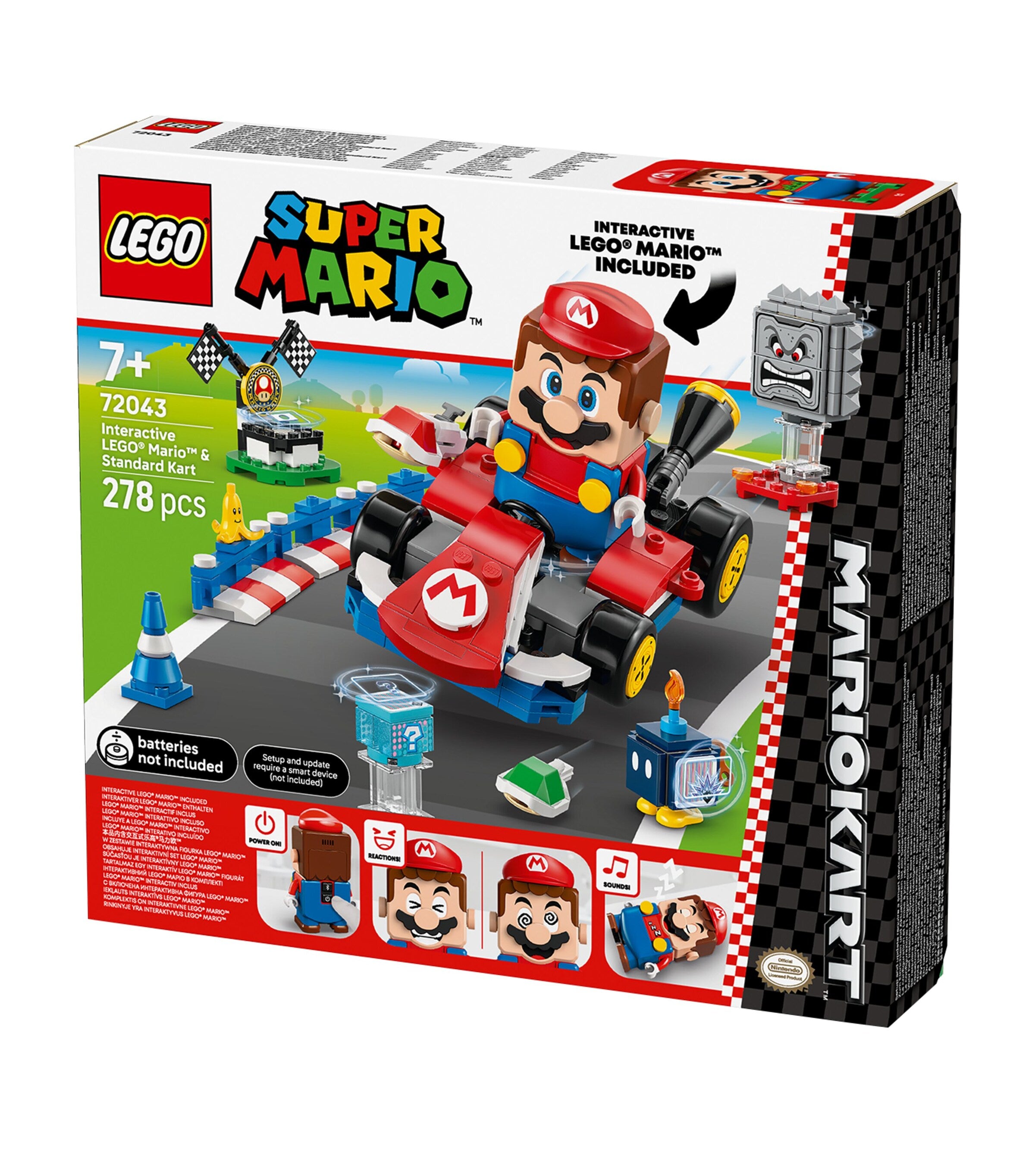 Lego Interactive LEGO Mario & Standard Kart 72043